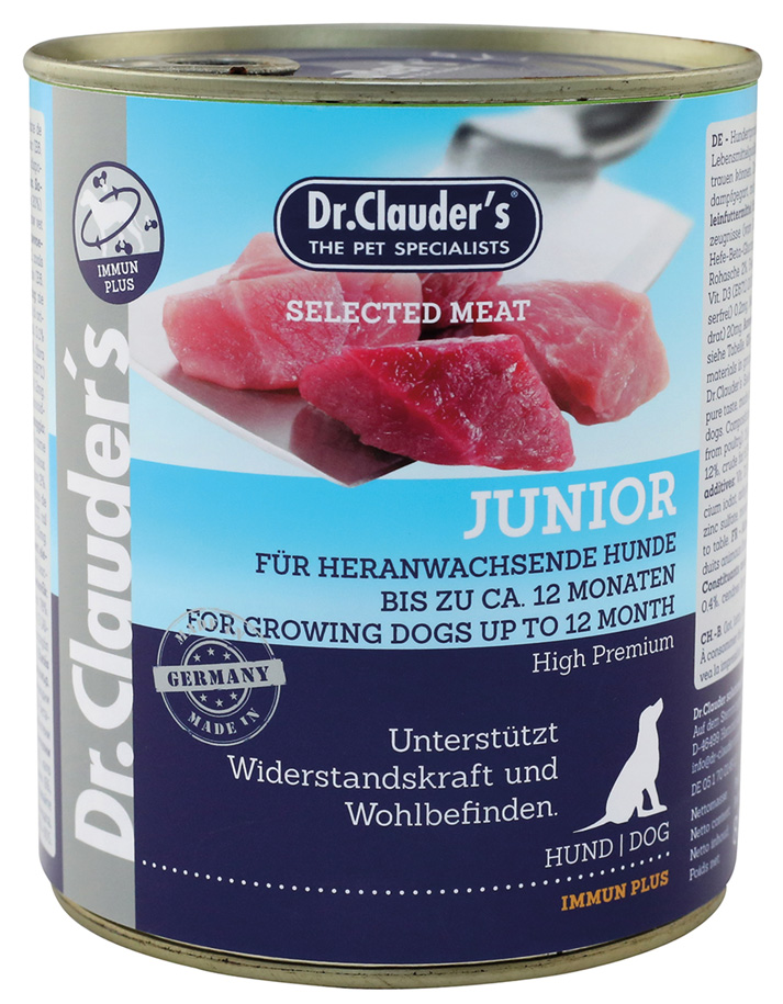 Dr. Clauder - Selected Meat Junior - 6 x 800 g - 1