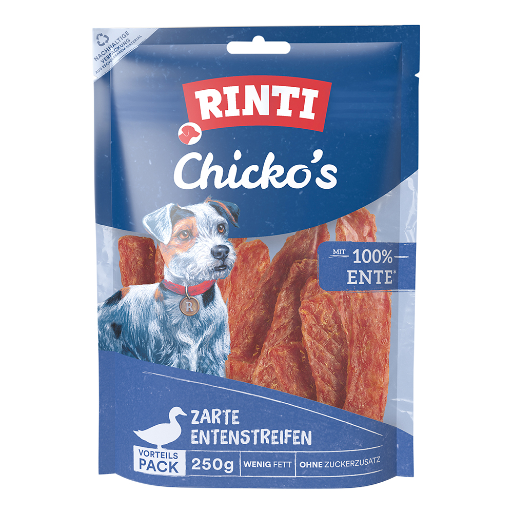 Rinti - Extra Chicko Ente Vorratspack - 9 x 250 g - 1