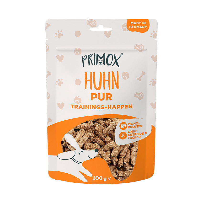 Hundeleckerlis Huhn pur 100g