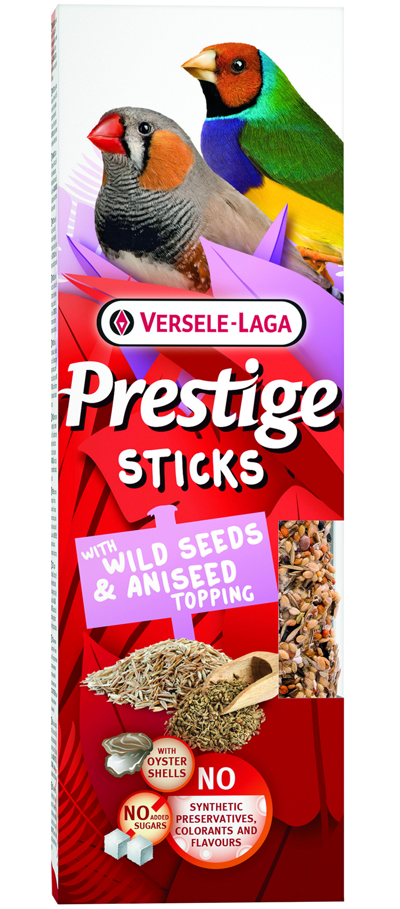 Prestige Sticks kleine Sperlingsvögel mit Wildsamen & Anistopping