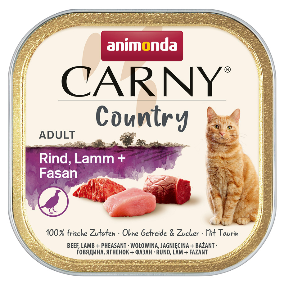 Country mit Rind, Lamm & Fasan Country mit Rind, Lamm & Fasan