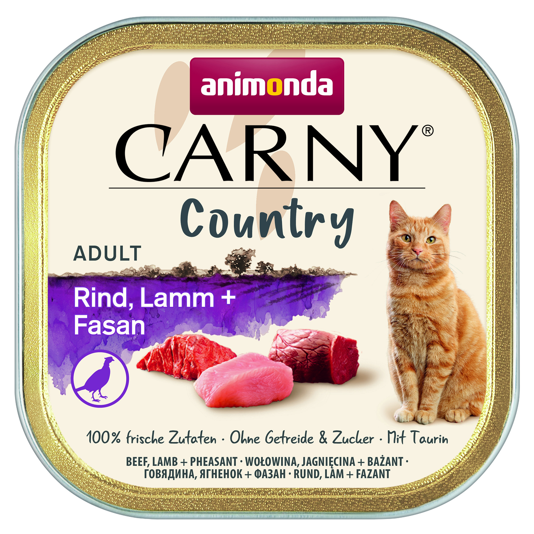Country mit Rind, Lamm & Fasan