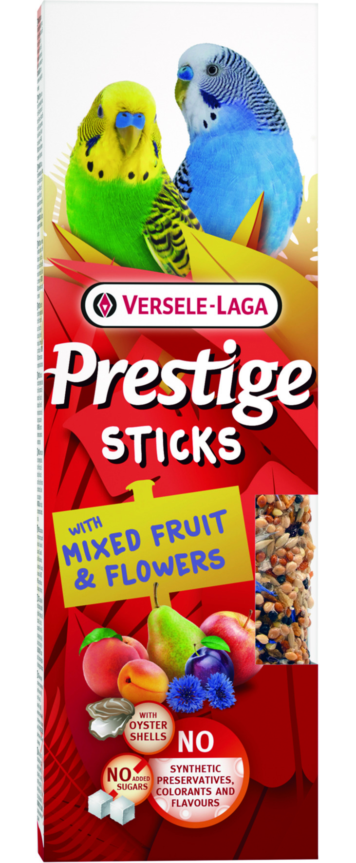 Prestige Sticks Kleinsittiche mit gemischten Früchten & Blüten