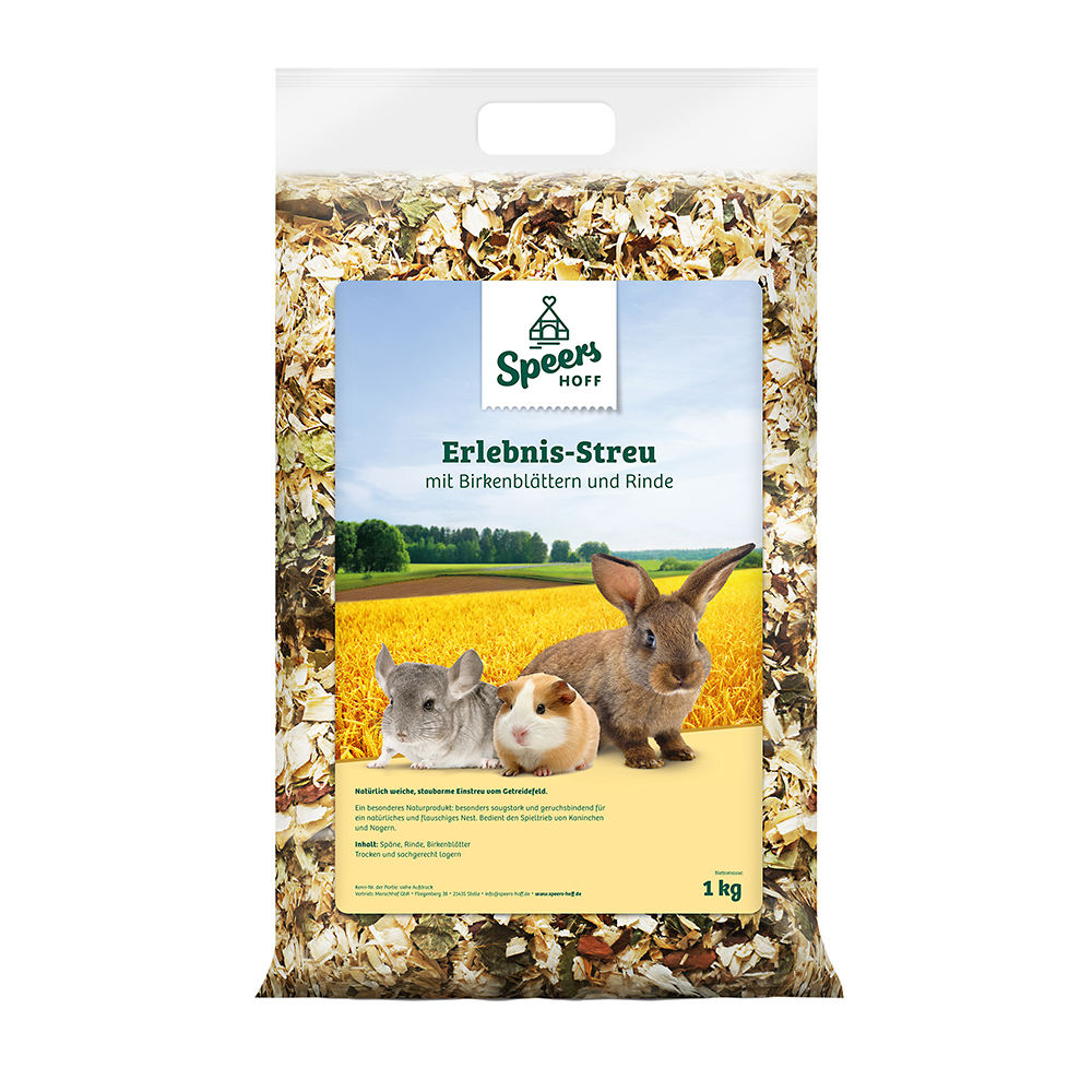 Überstreu Birkenblätter