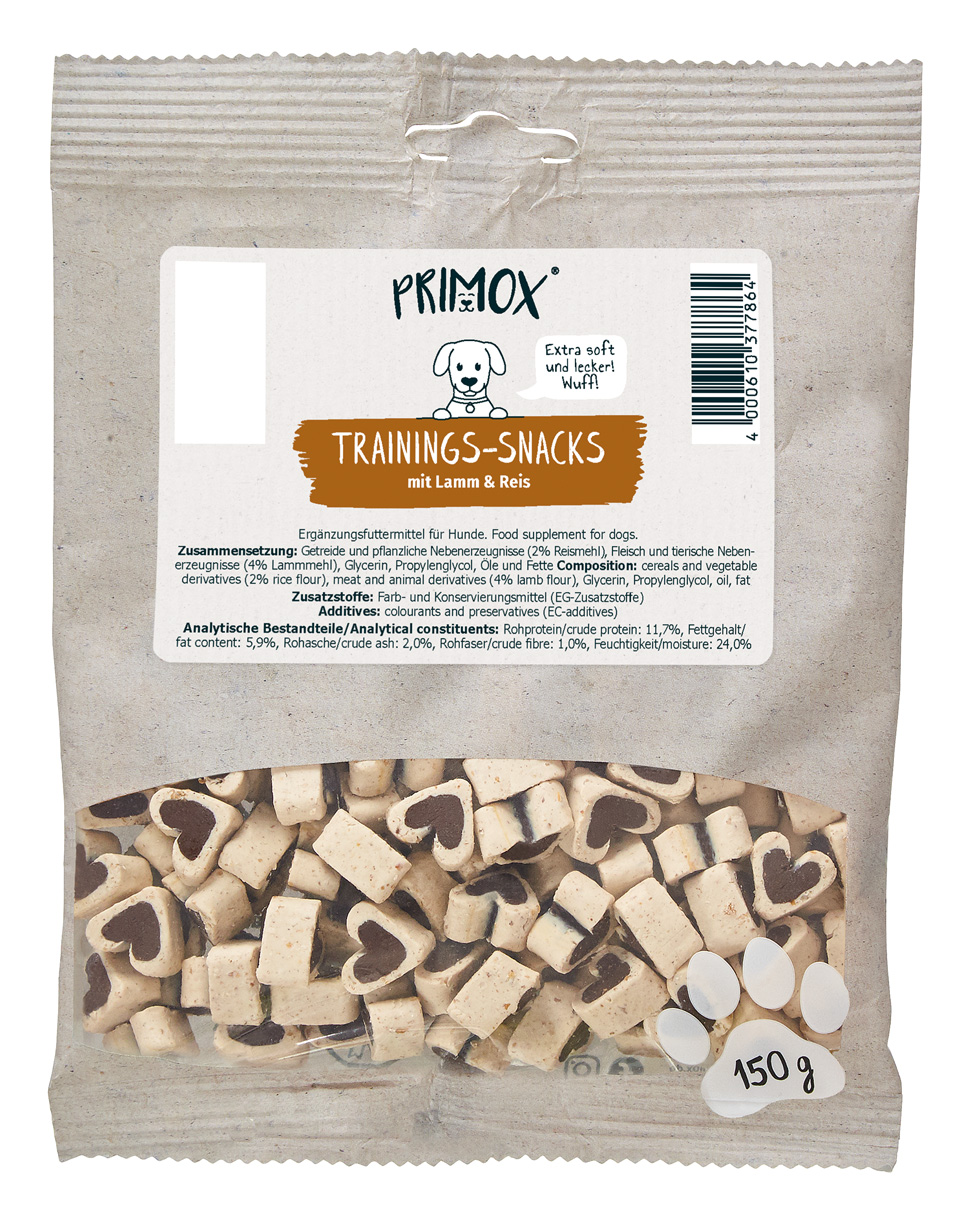 Primox - Trainingssnack mit Lamm & Reis 150g - 1