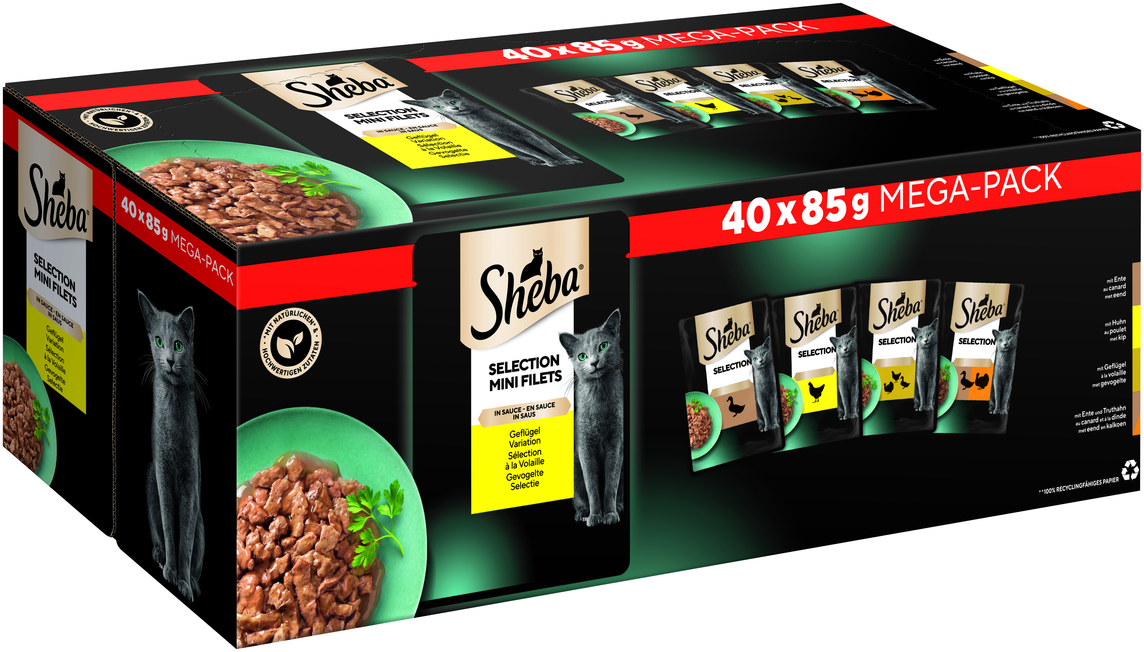 MULTIPACK SELECTION IN SAUCE GEFLUEGEL VARIATION