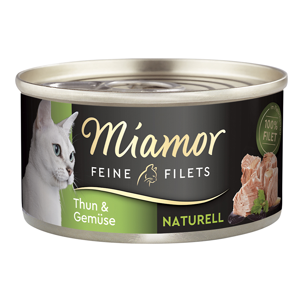 Feine Filets Thunfisch & Gemüse