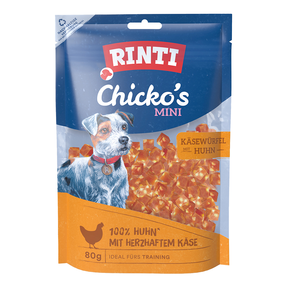 Chicko Mini Käsewürfel Huhn Chicko Mini Käsewürfel Huhn
