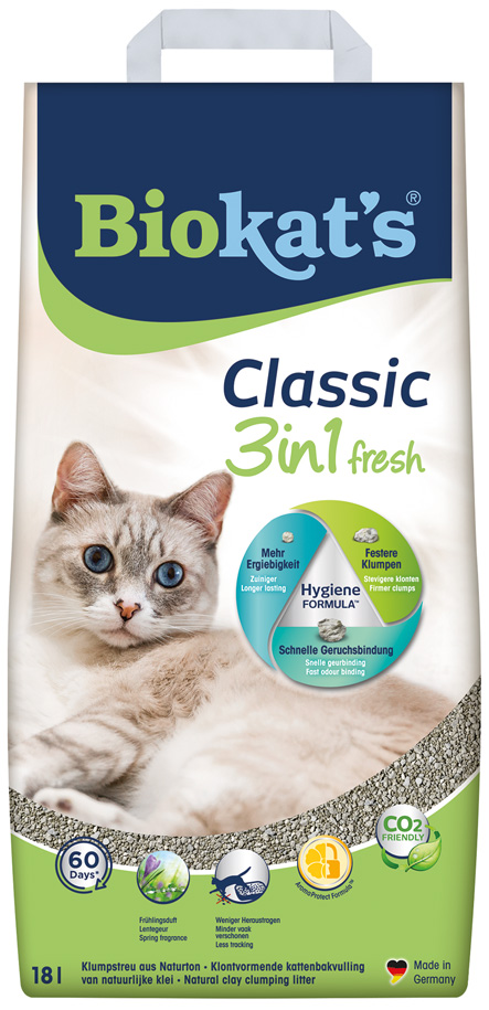 Biokats - Classic Fresh 3in1 - 1 x 18 Liter - 1