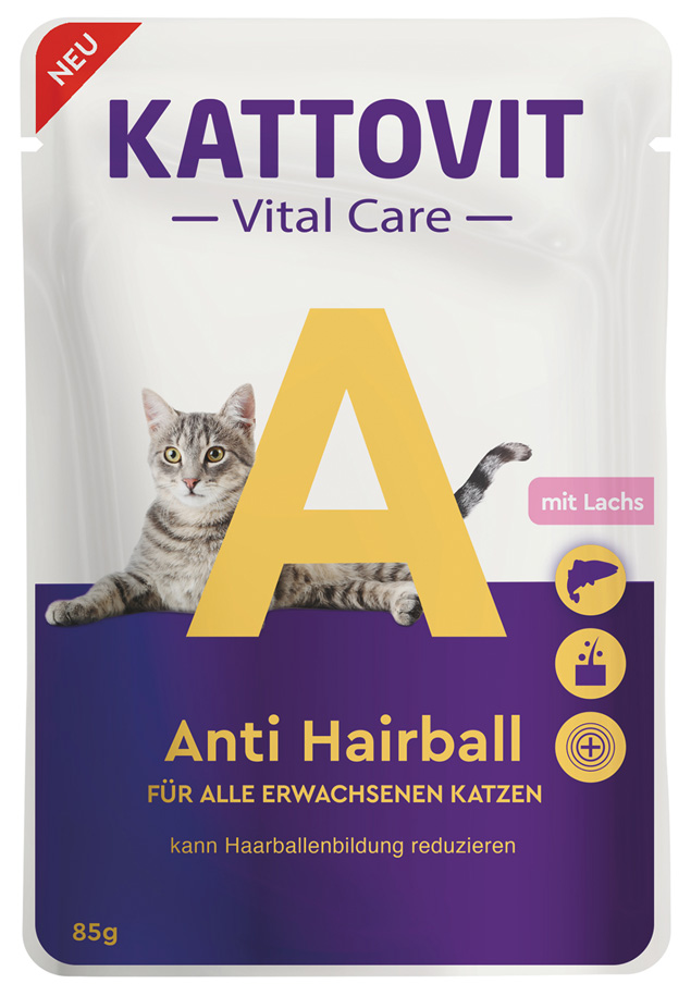 Kattovit - Vital Care Anti-Hairball - 24 x 85 g - 1