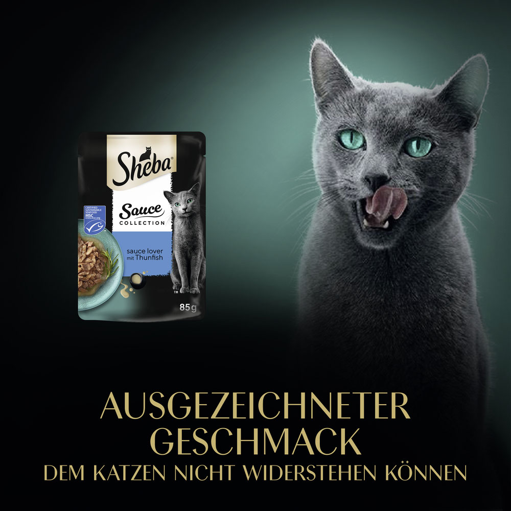 Sheba - Collection Sauce Lover mit Thunfisch (MSC) - 28 x 85g - 10