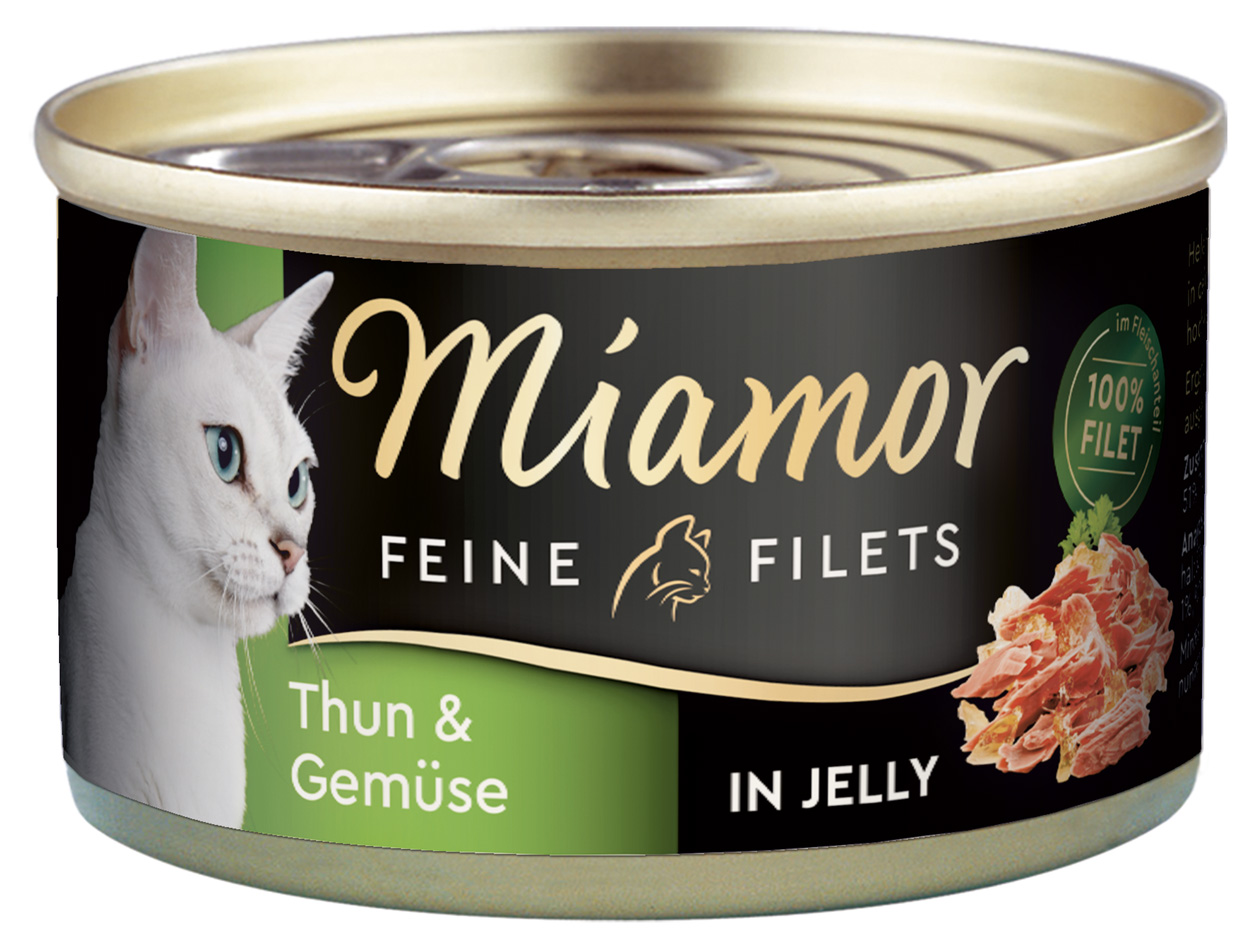 Feine Filets in Jelly Thunfisch & Gemüse Feine Filets in Jelly Thunfisch & Gemüse