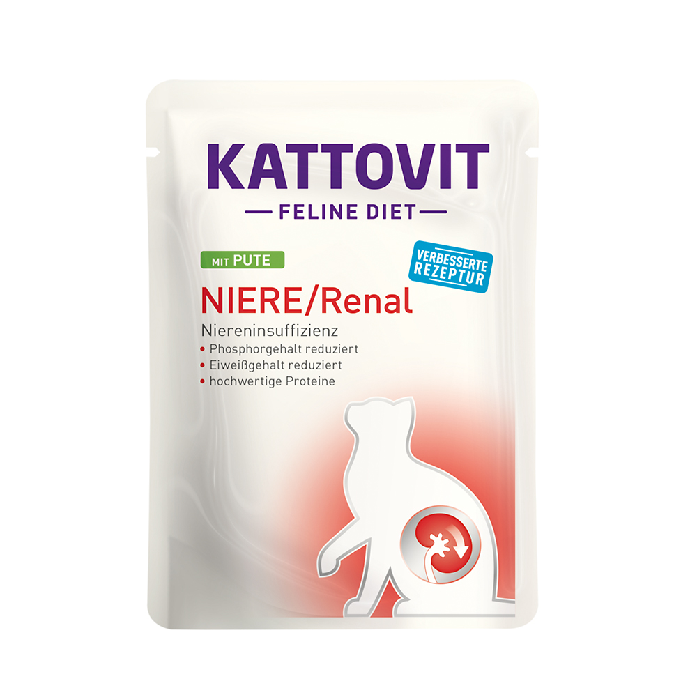 Kattovit - Niere/Renal mit Pute - 1