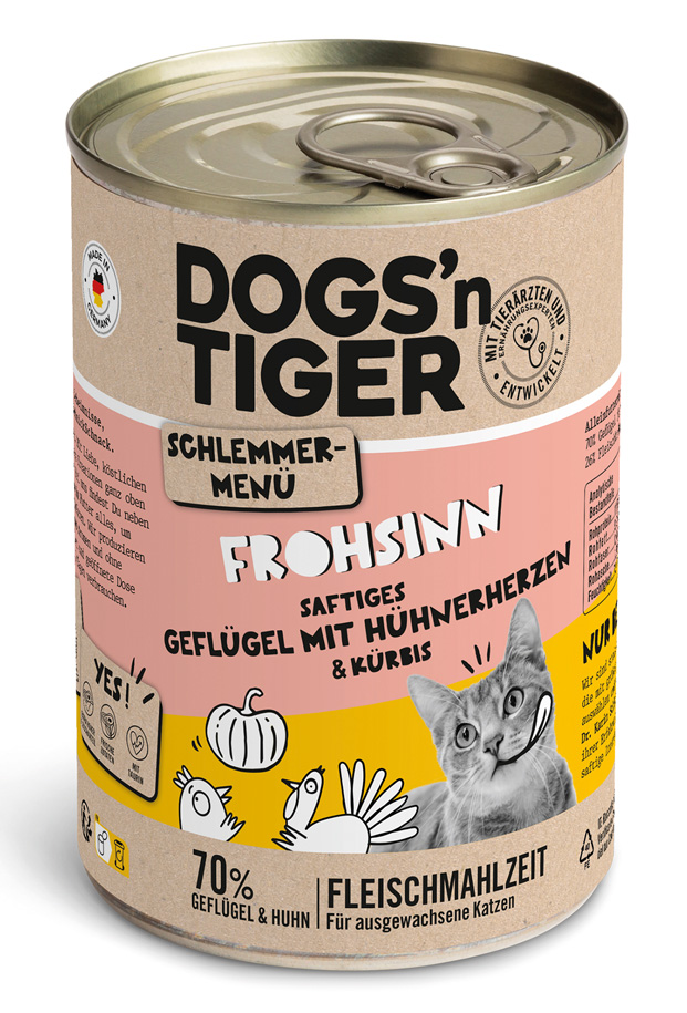 Dogs'n Tiger - Frohsinn - 6 x 400 g - 1
