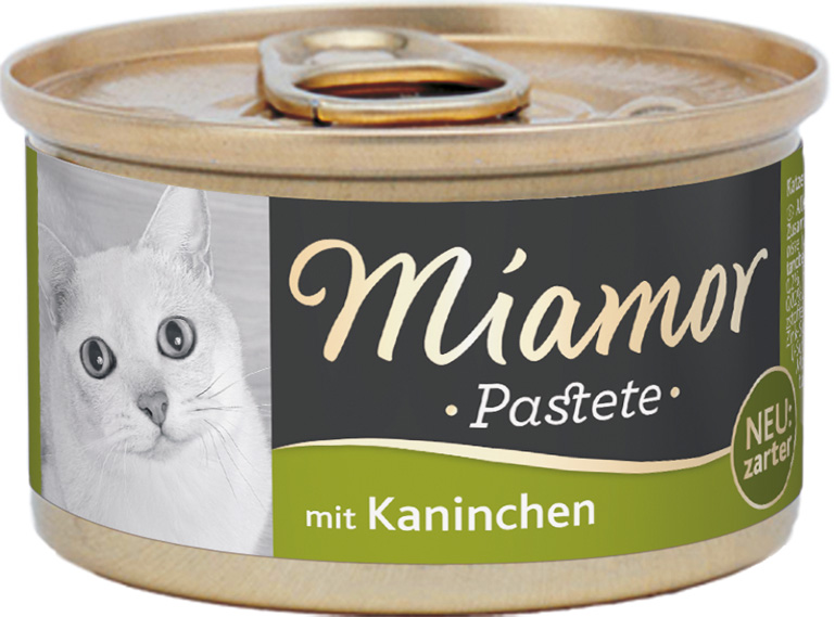 Miamor - Pastete Kaninchen - 12 x 85 g - 1