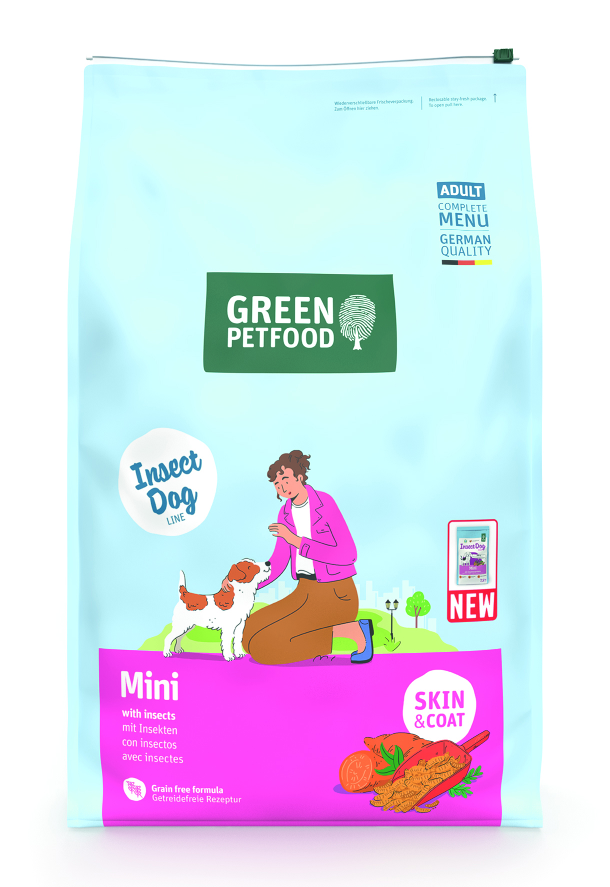 GPF Dog Mini with Insects