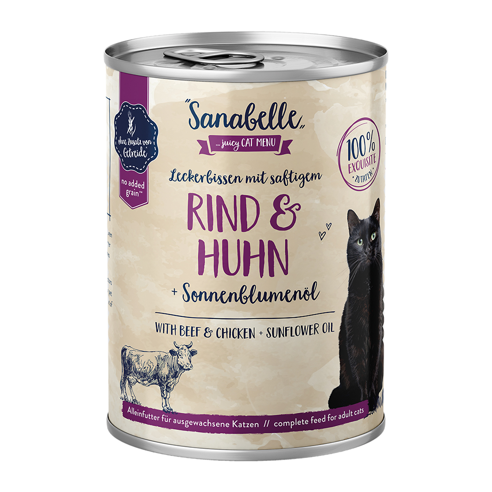 Bosch Sanabelle - Rind & Huhn + Sonnenblumenöl - 1