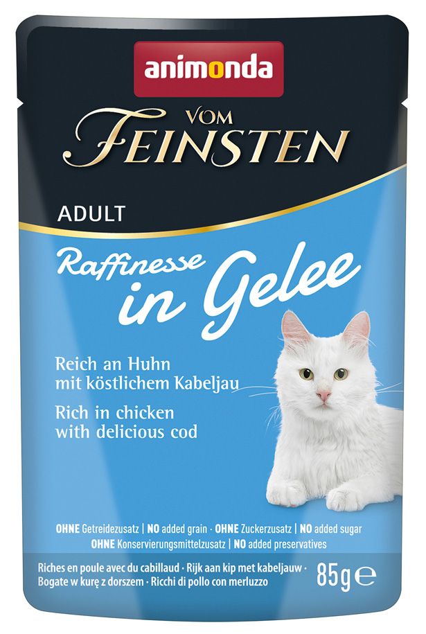 Rafinesse in Gelee Huhn & Kabeljau