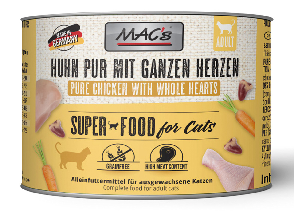 CAT Huhn PUR mit Geflügelherzen