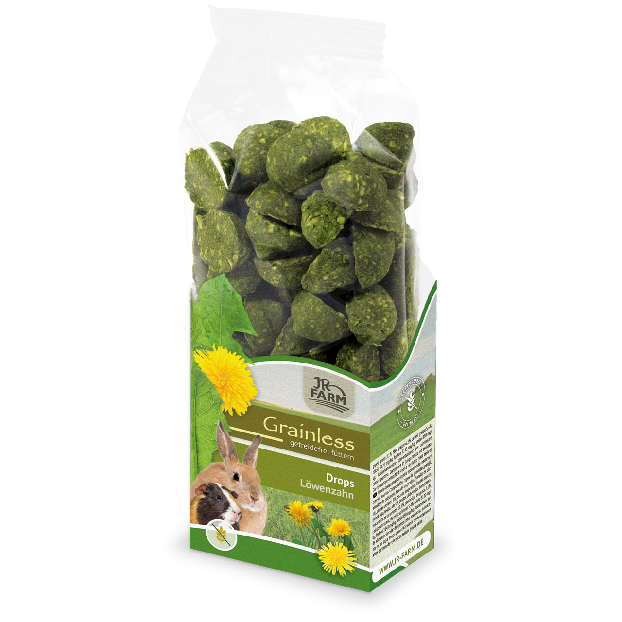 JR Farm - Grainless Drops Löwenzahn - 1 x 140 g - 1