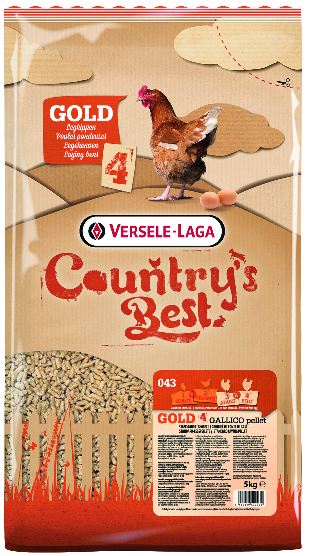 Gold 4 Gallico Pellet