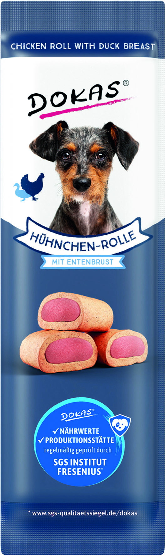 Hühnchen-Rolle mit Ente