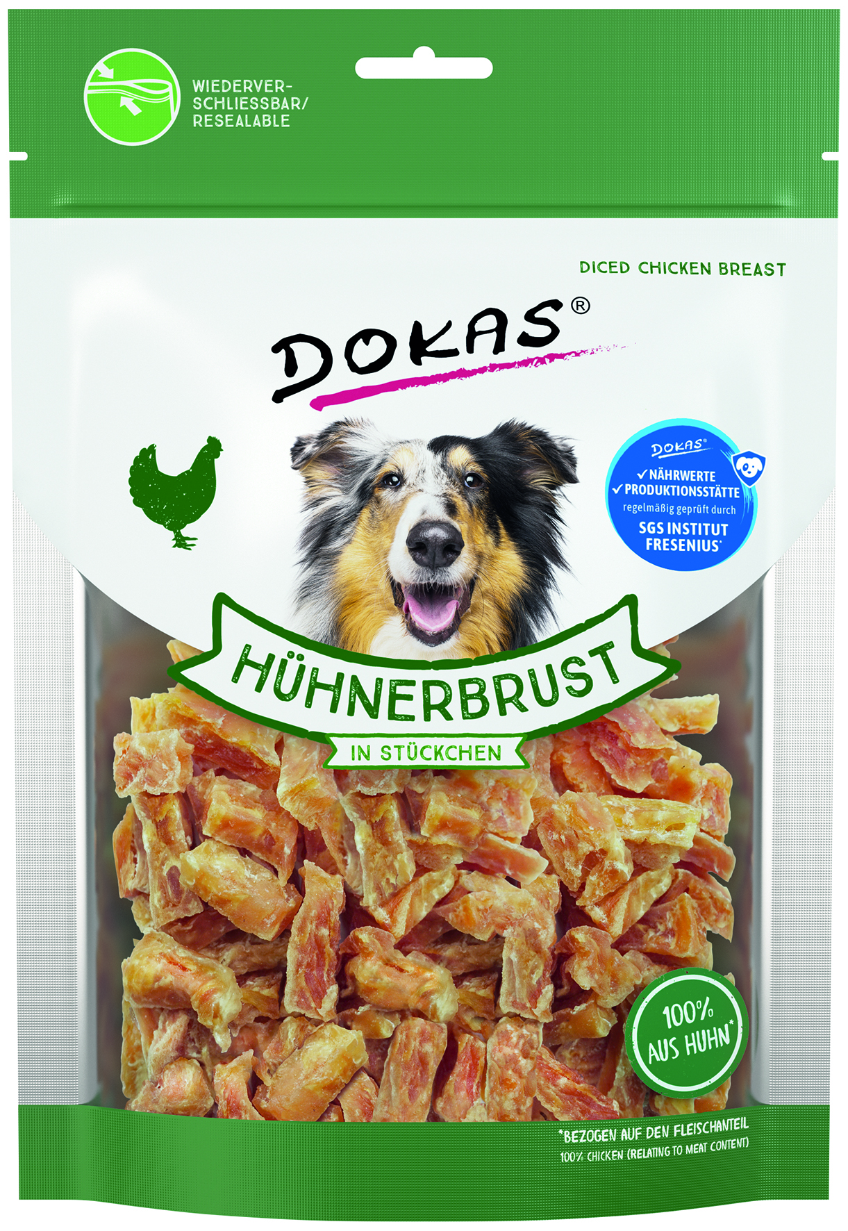 Hühnerbrust in Stückchen