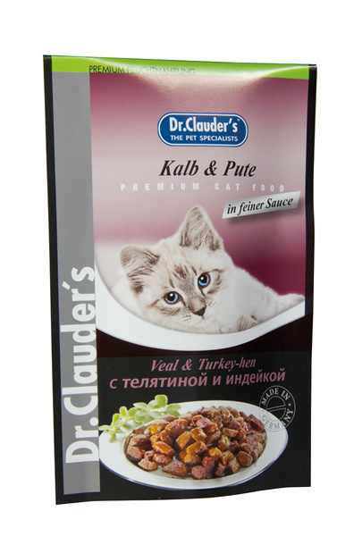 Dr. Clauder - Kalb & Pute - 20 x 100 g - 1
