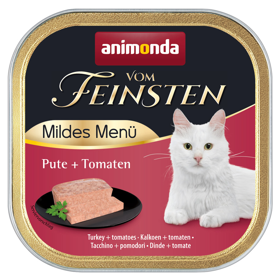 Animonda Vom Feinsten - Adult Katzen mit Pute & Tomate - 32 x 100g - 1