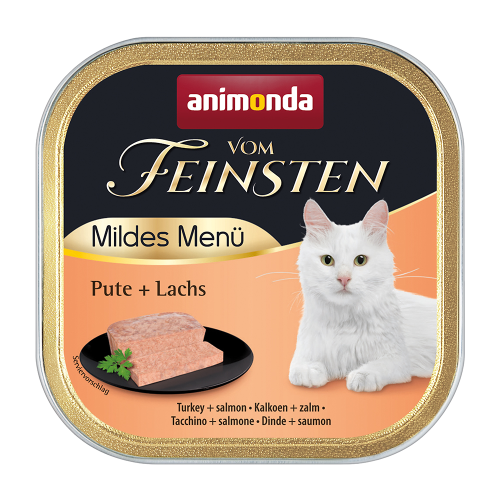 Adult Katzen mit Pute & Lachs