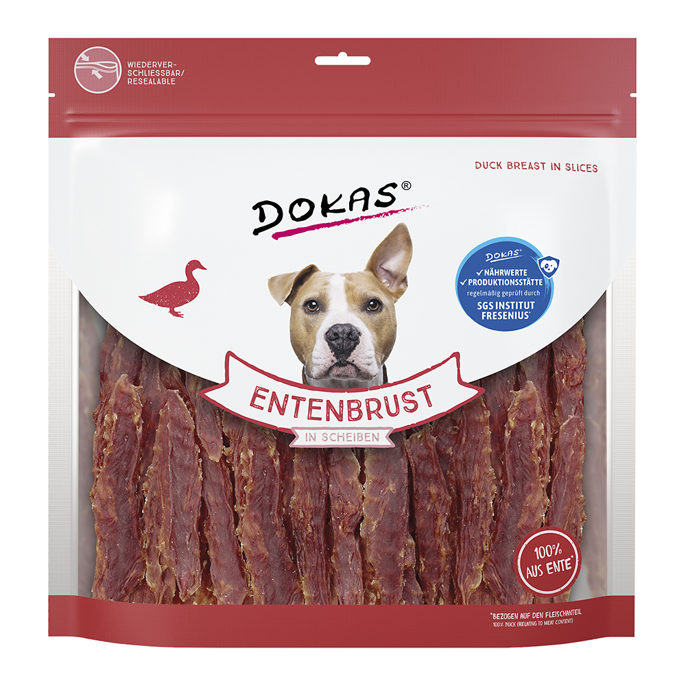 Dokas - Entenbrust in Scheiben - 4 x 900 g - 1
