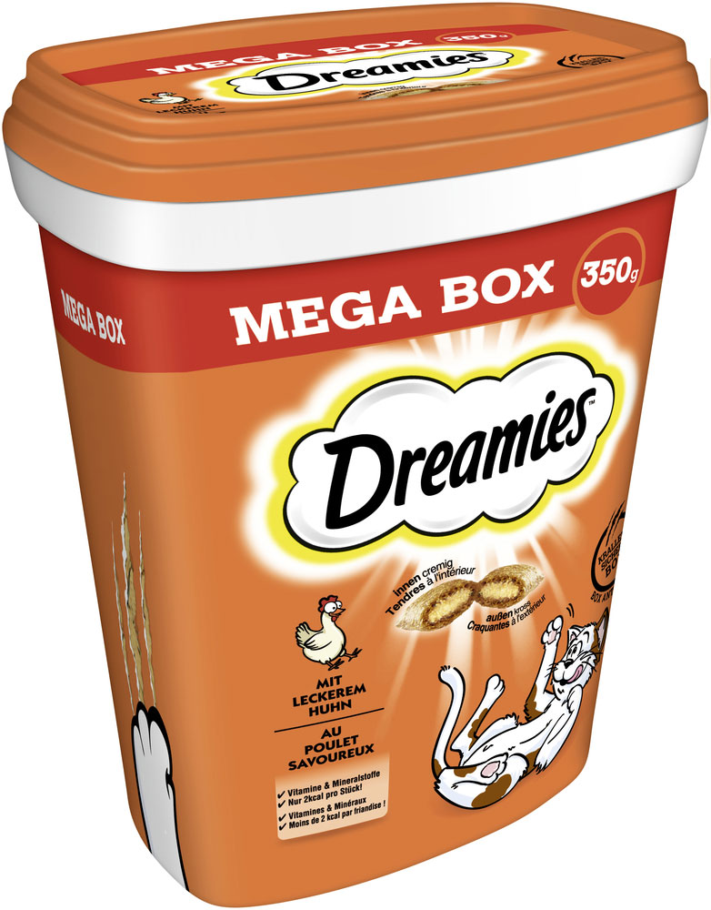 Dreamies - Dreamies Box mit Huhn - 1 x 350g - 2