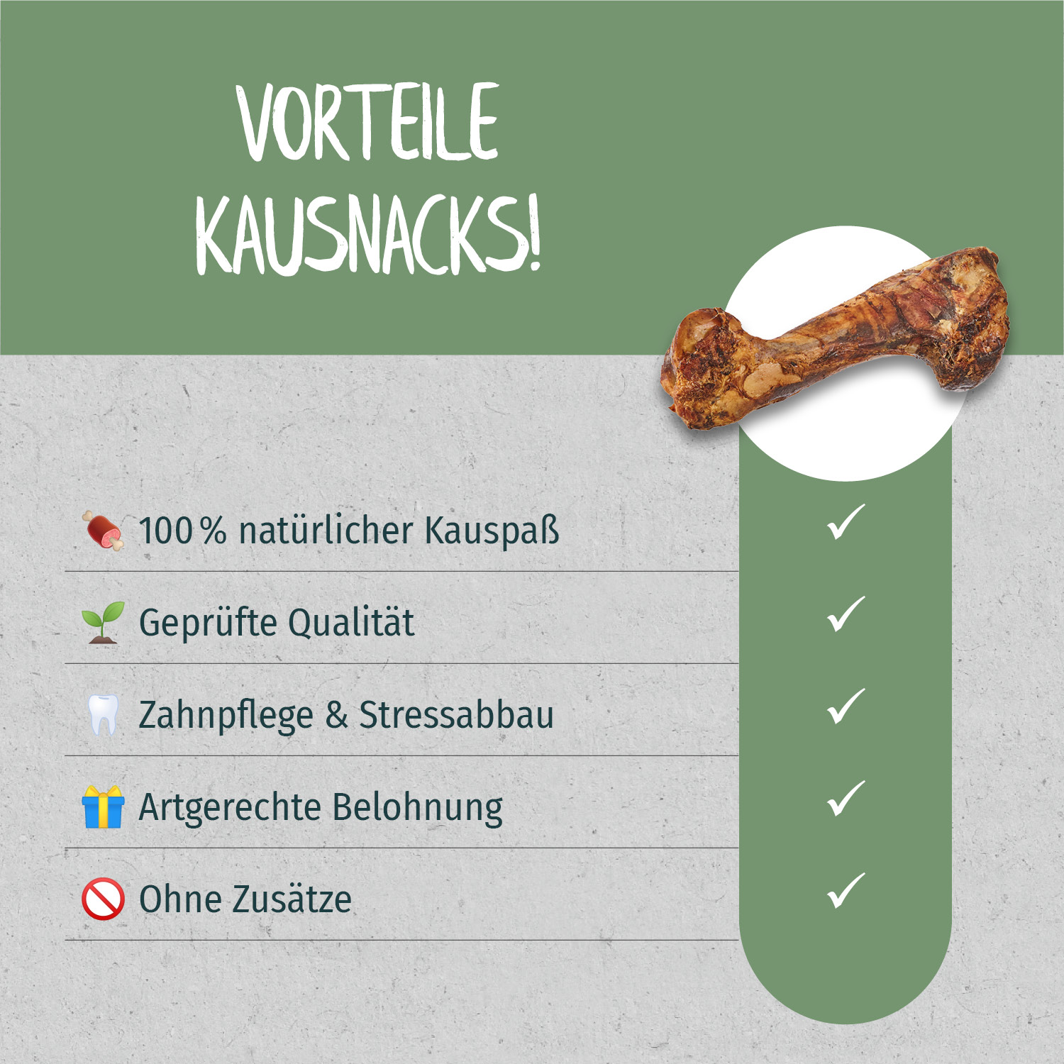 Primox - Rinderknochen 900g - 6 x 1 Stück - 3