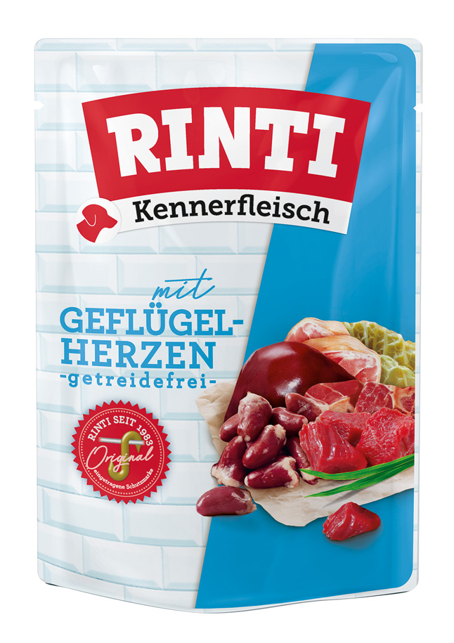 Kennerfleisch Geflügelherzen Pouch