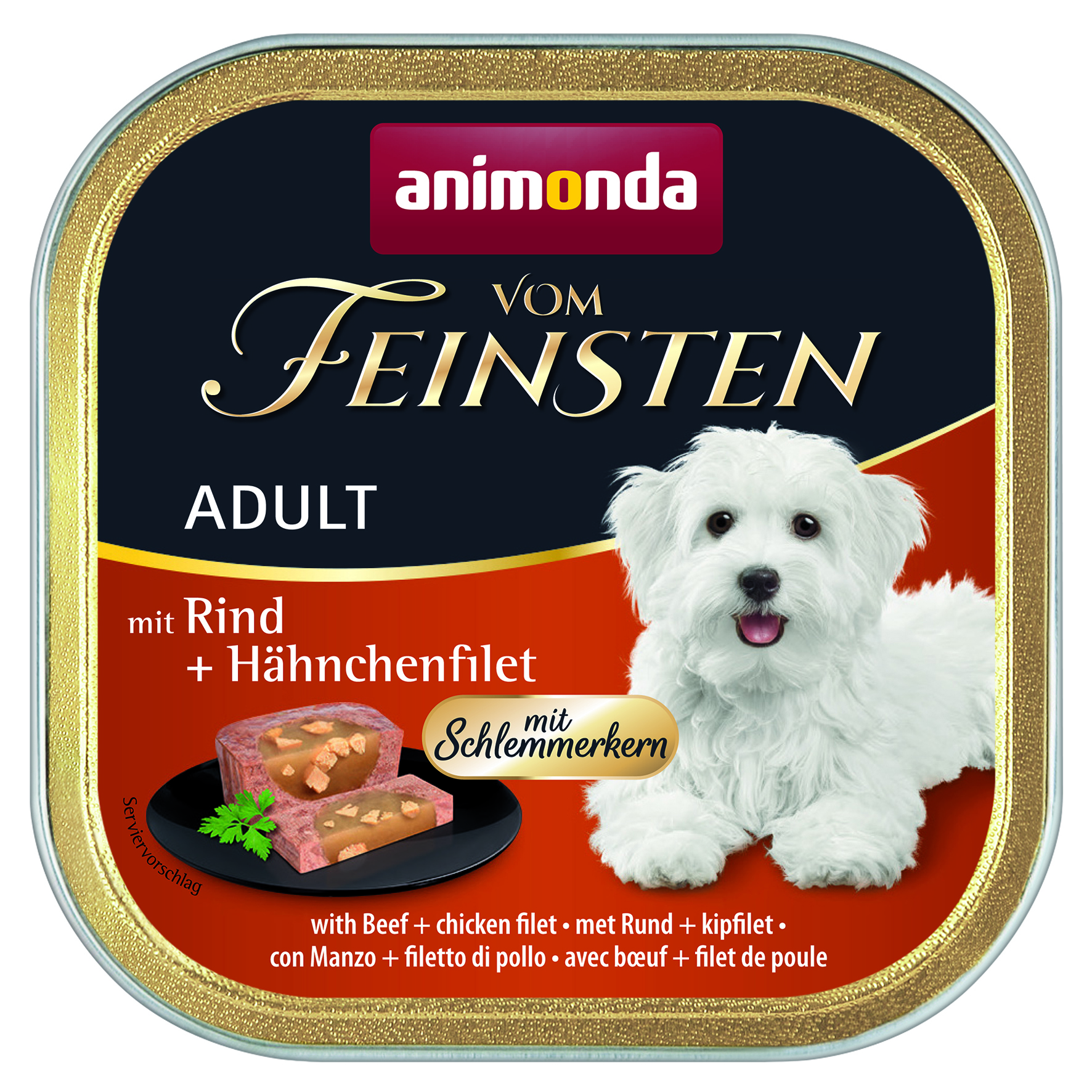 Adult mit Rind & Hähnchenfilet