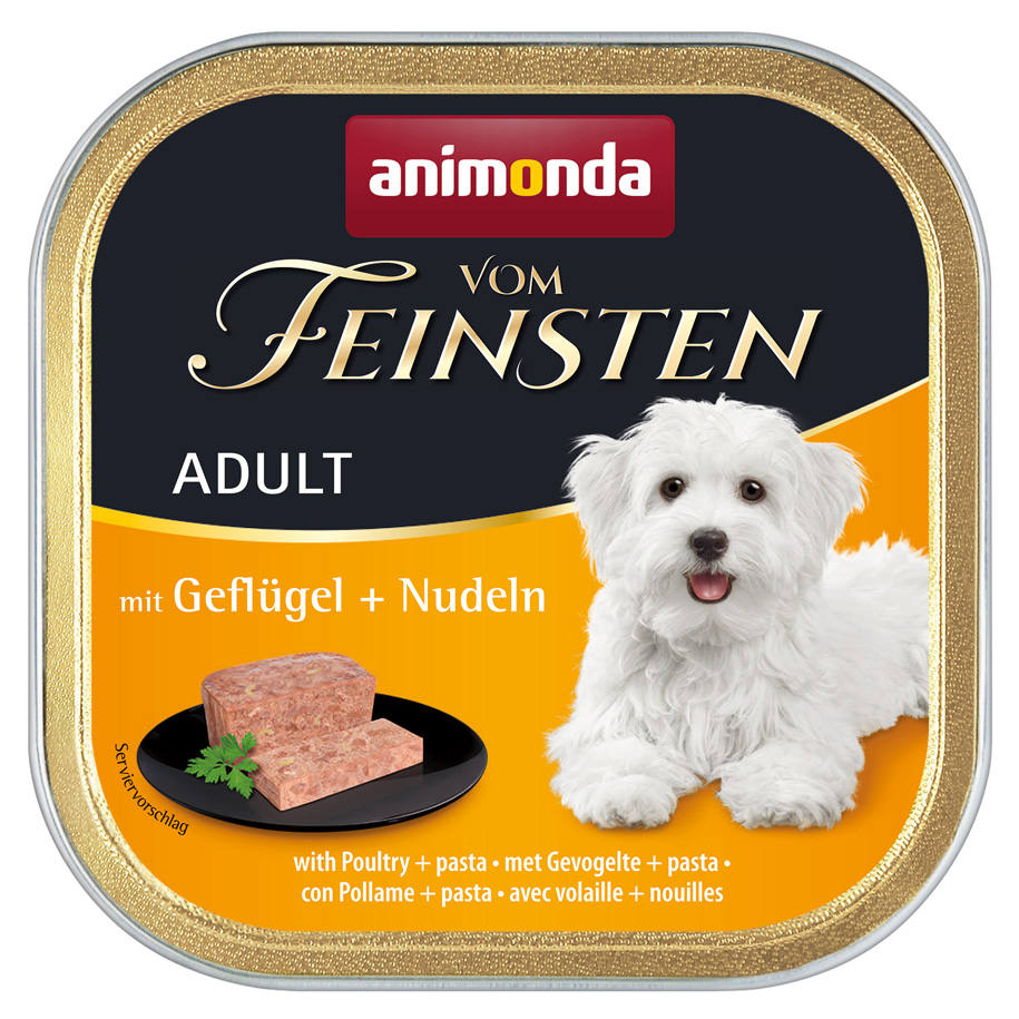 Adult mit Geflügel + Nudel