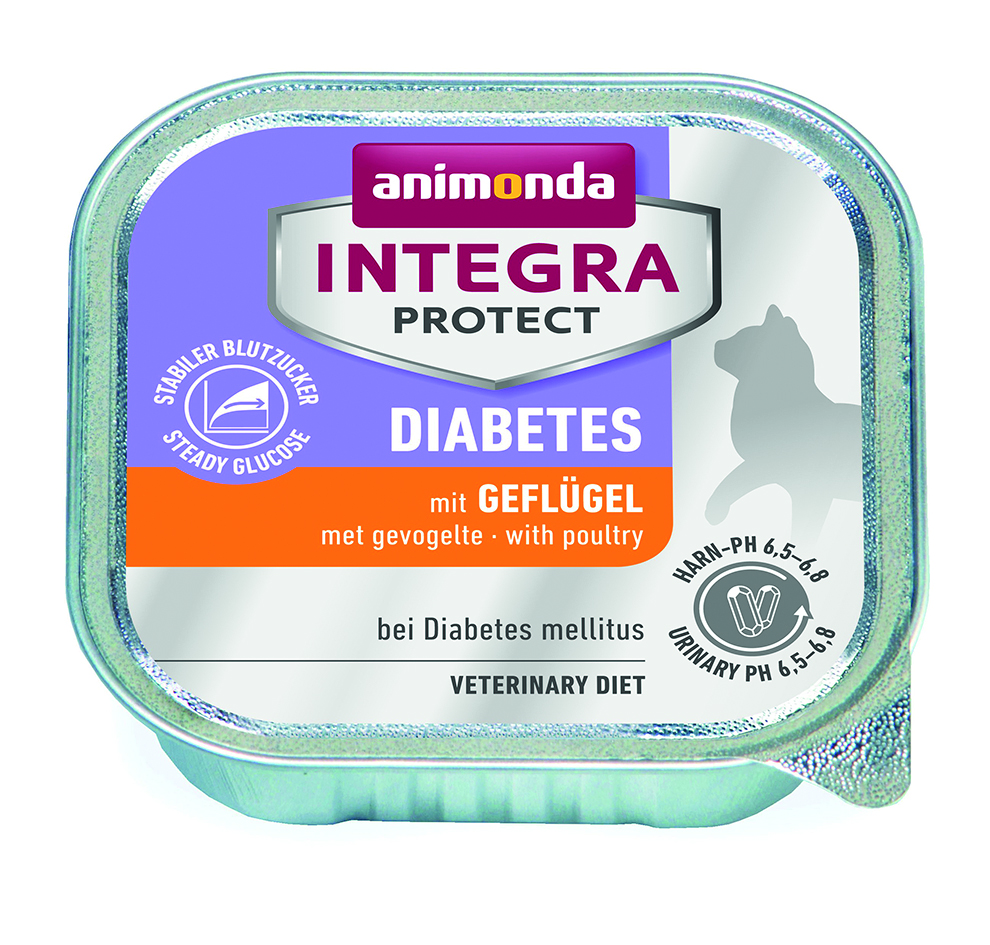 Animonda Integra - Protect Diabetes Geflügel - 16 x 100 g - 1
