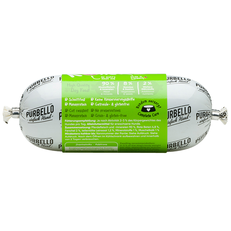 Purbello - Hunderolle mit Pferd - 8 x 200g - 5