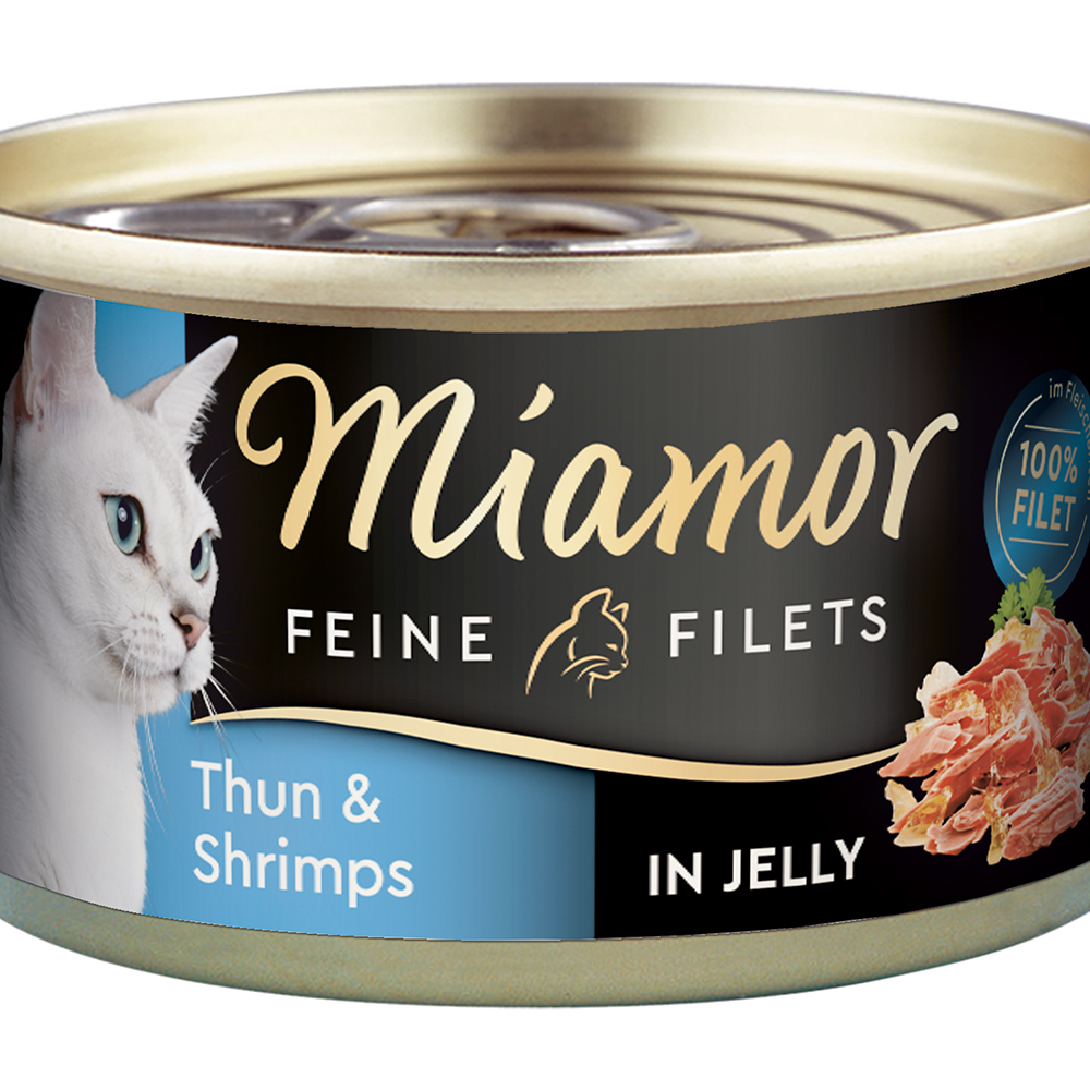 Feine Filets in Jelly Thunfisch & Schrimps