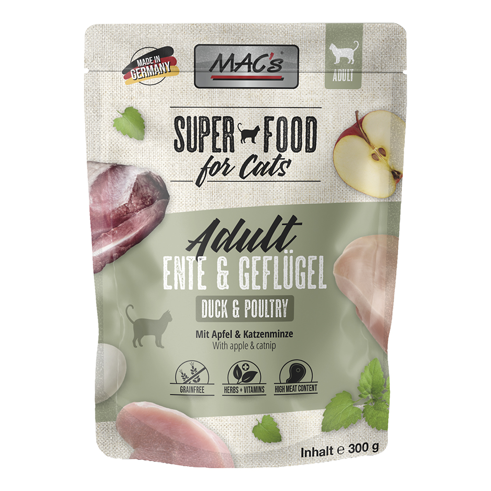 MAC´s CAT Pouch Ente & Geflügel