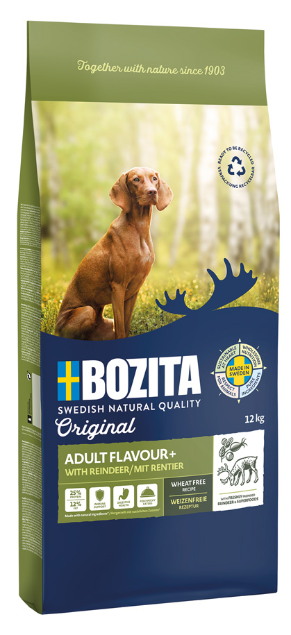 Bozita - Original Adult Flavour Plus - 1 x 12kg - 1