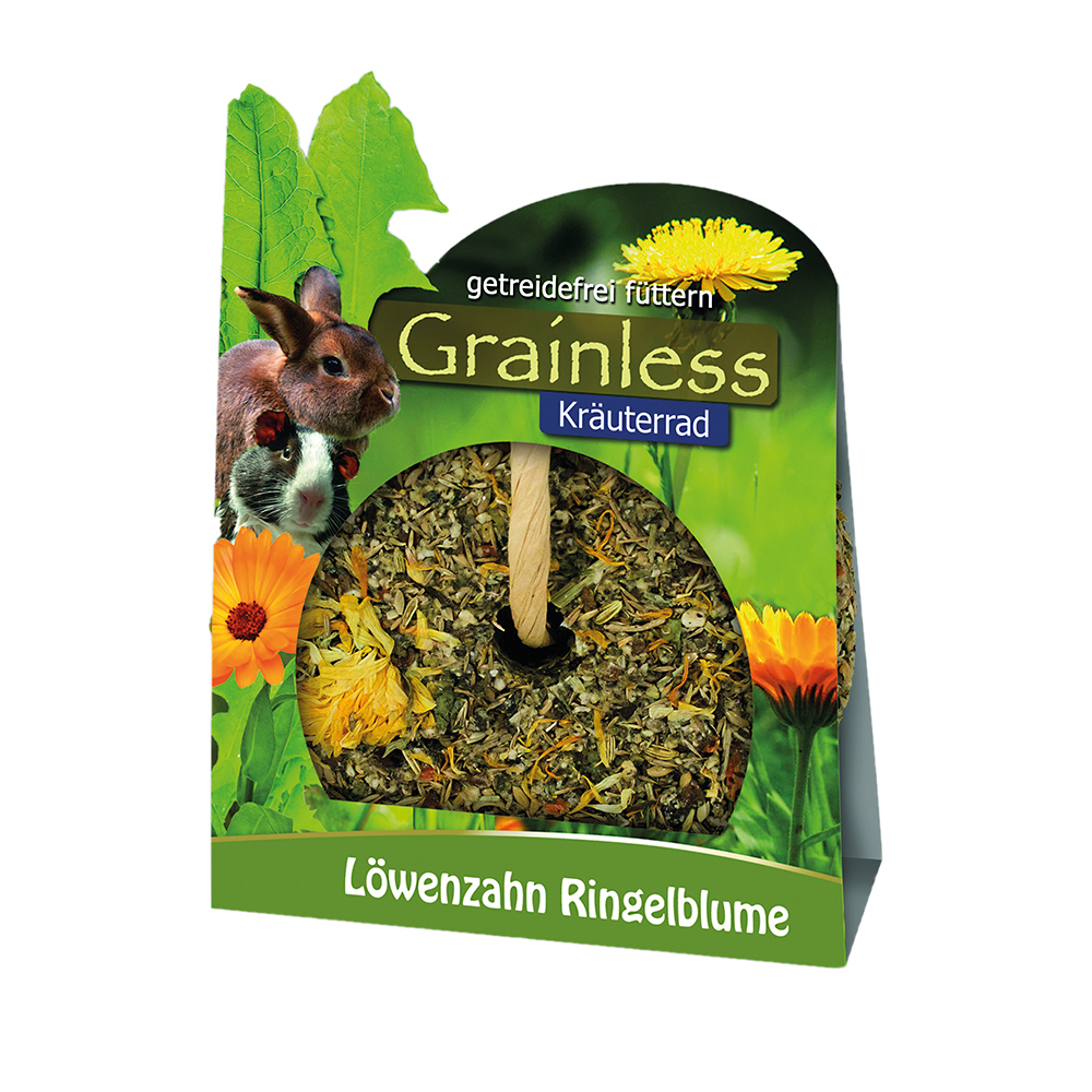 Grainless Kräuter-Rad Löwenzahn&Ringelblume