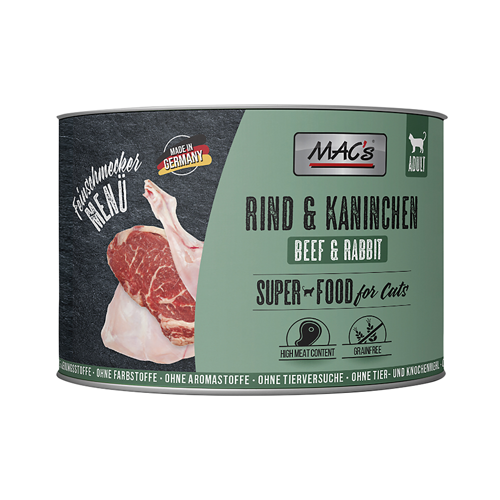 CAT Feinschmecker Rind und Kaninchen