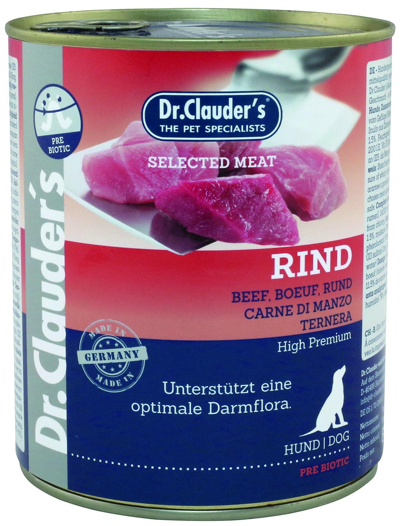 Dr. Clauder - Selected Meat Rind - 6 x 800 g - 1