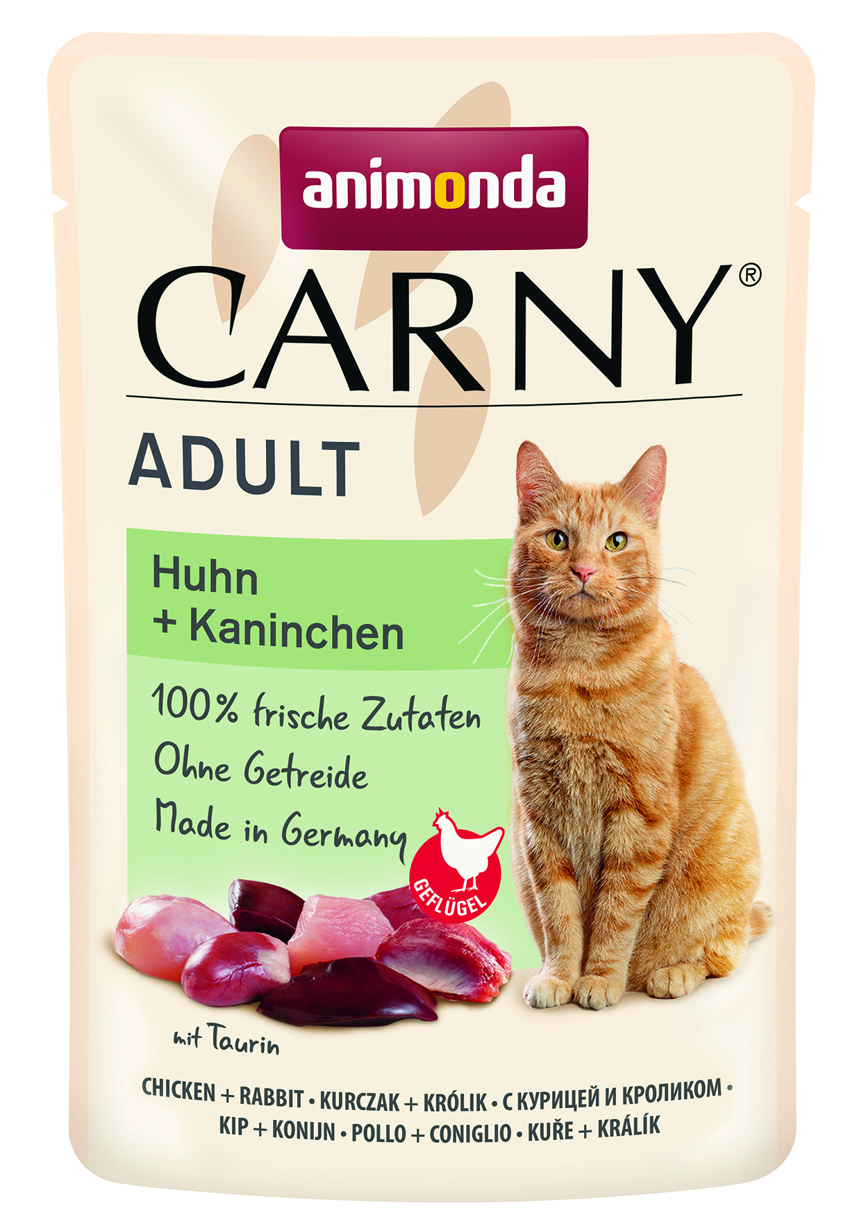 Adult Huhn + Kaninchen