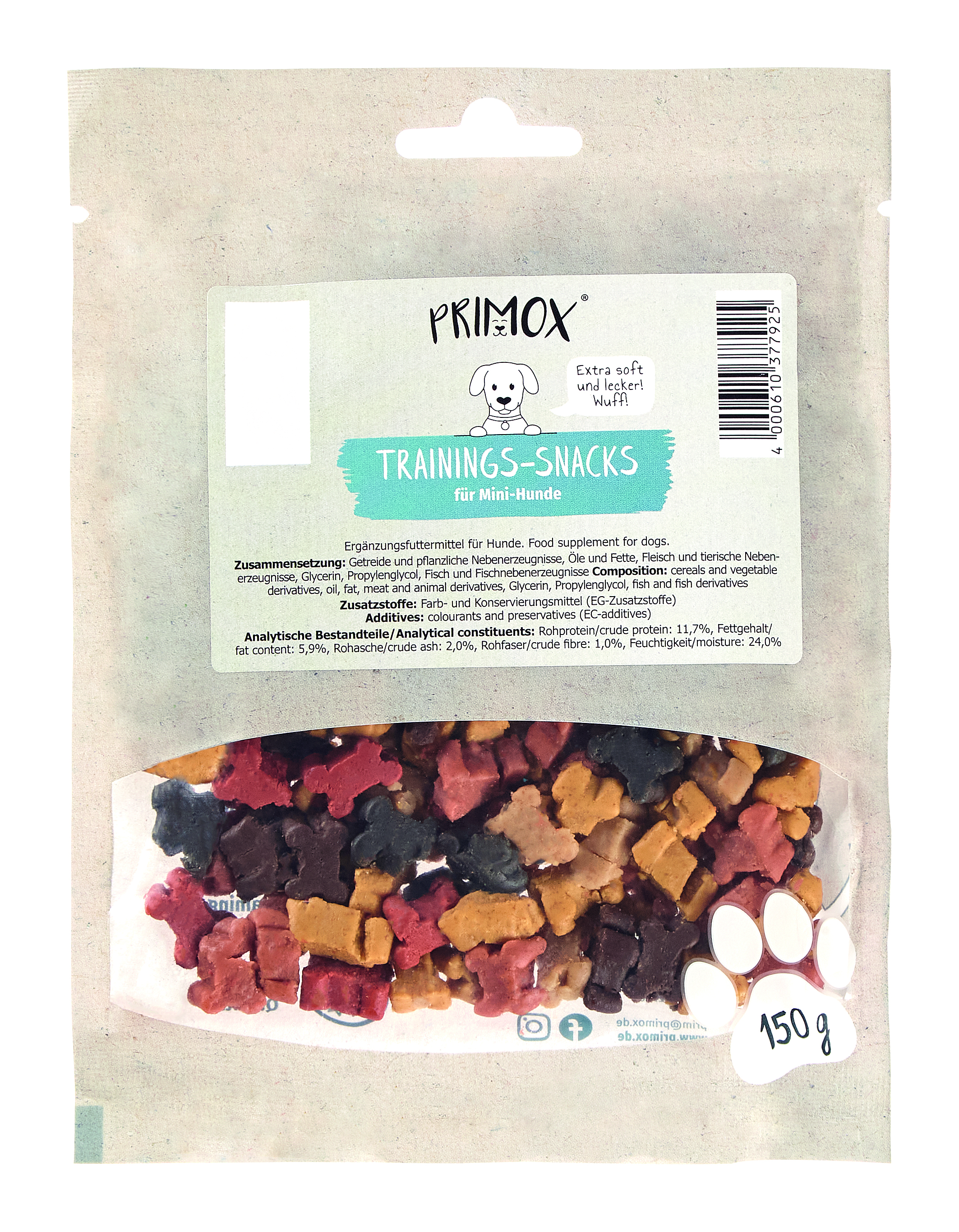 Primox - Trainingssnack Mini Mix 150g - 8 x 0.15 kg - 1