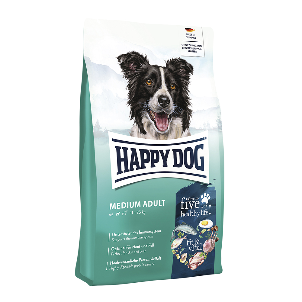 Happy Dog - Supreme Fit & Vital Medium Adult - 1 x 4 kg - 1