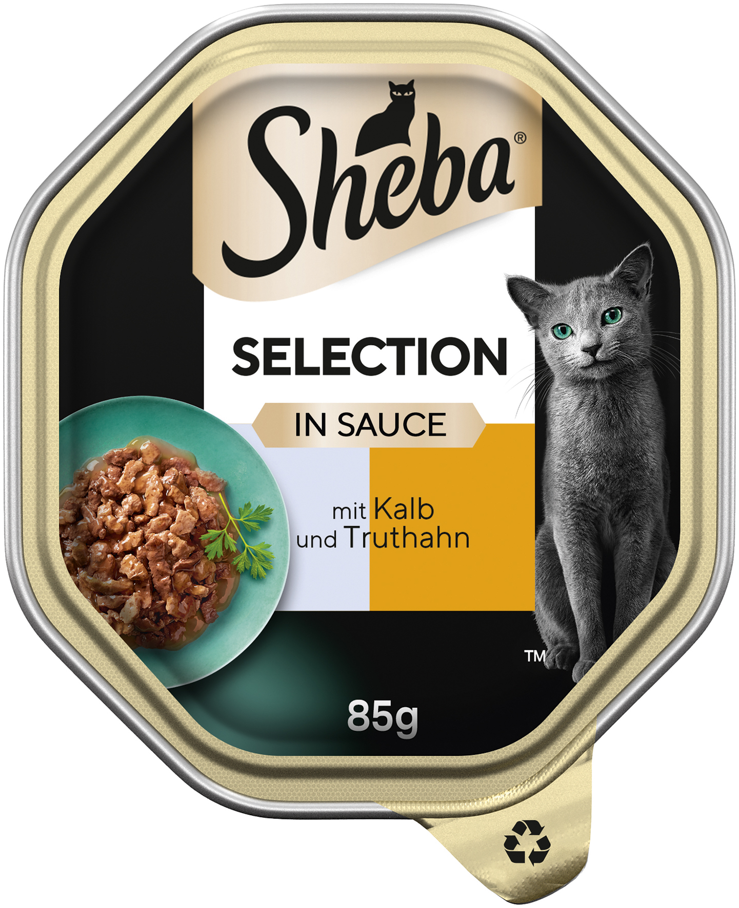 Selection in Sauce mit Kalb und Truthahn