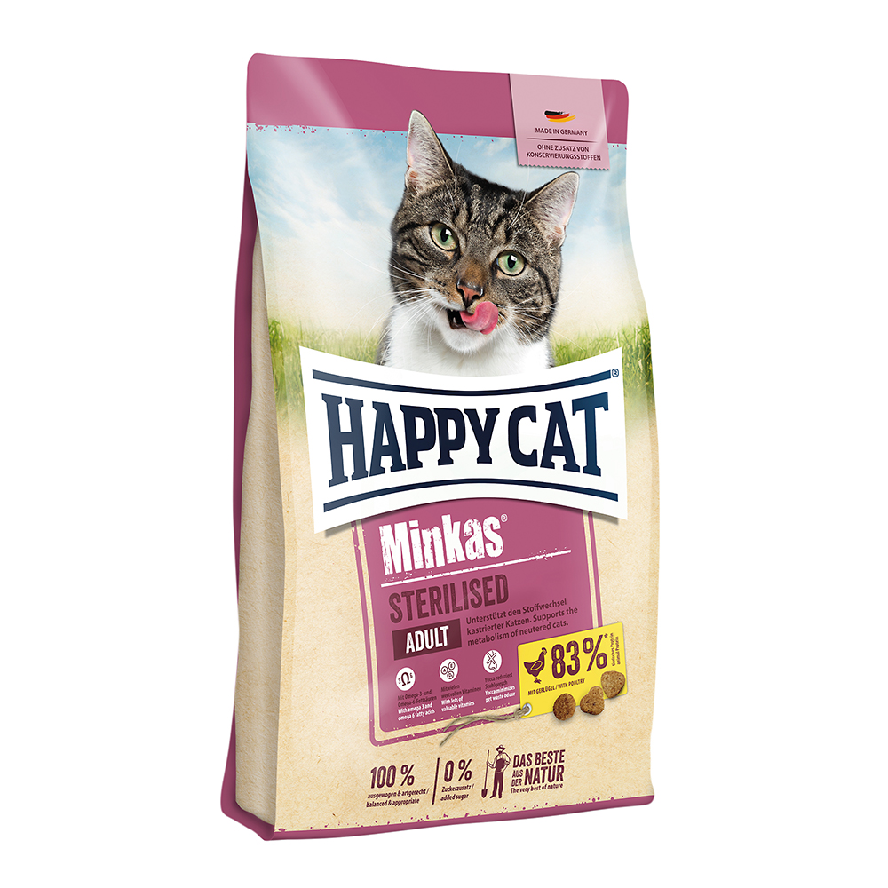 Happy Cat - Minkas Sterilised Geflügel - 1