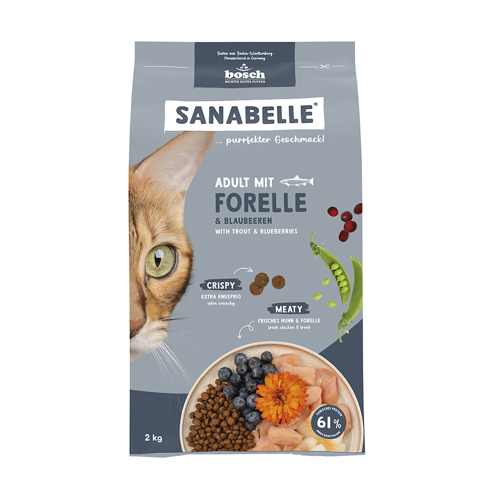 Adult mit Forelle
